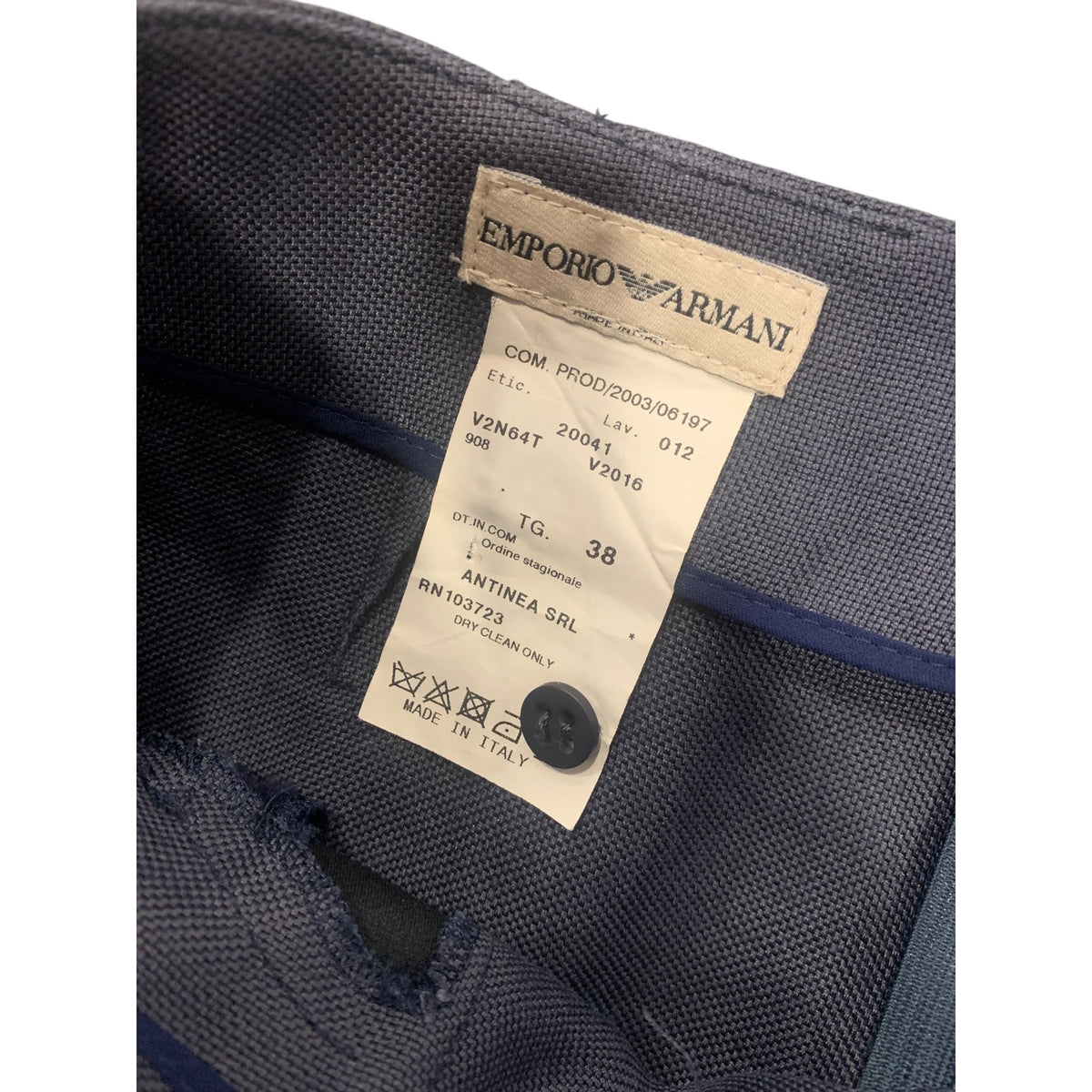 Gonna Vintage Emporio Armani Lino