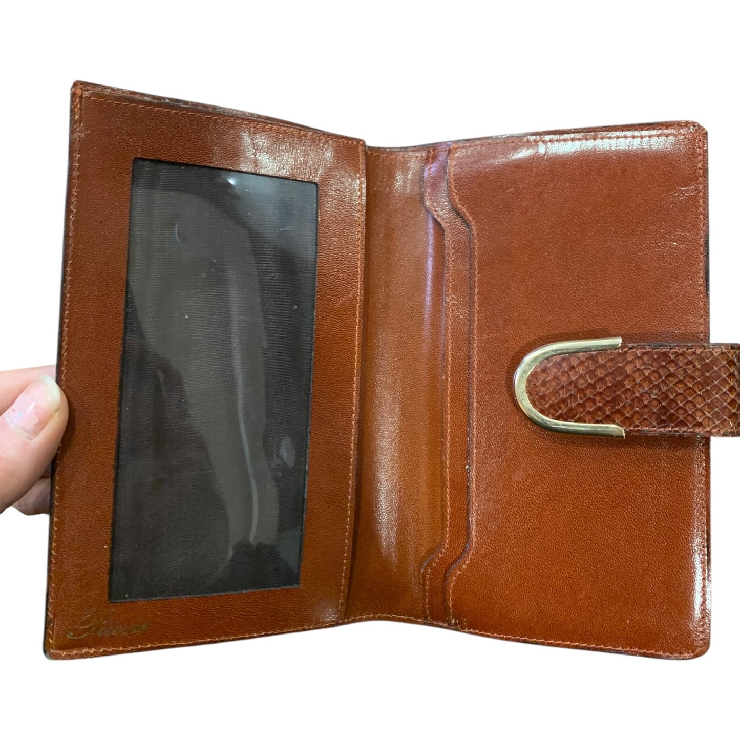 Porta Foglio Vintage Pitone