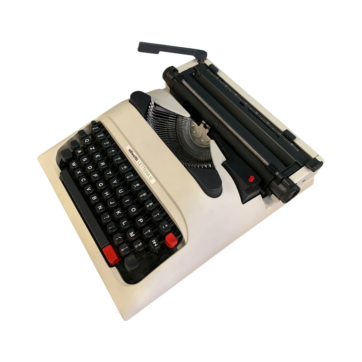 Macchina Da Scrivere Olivetti Lettera 12
