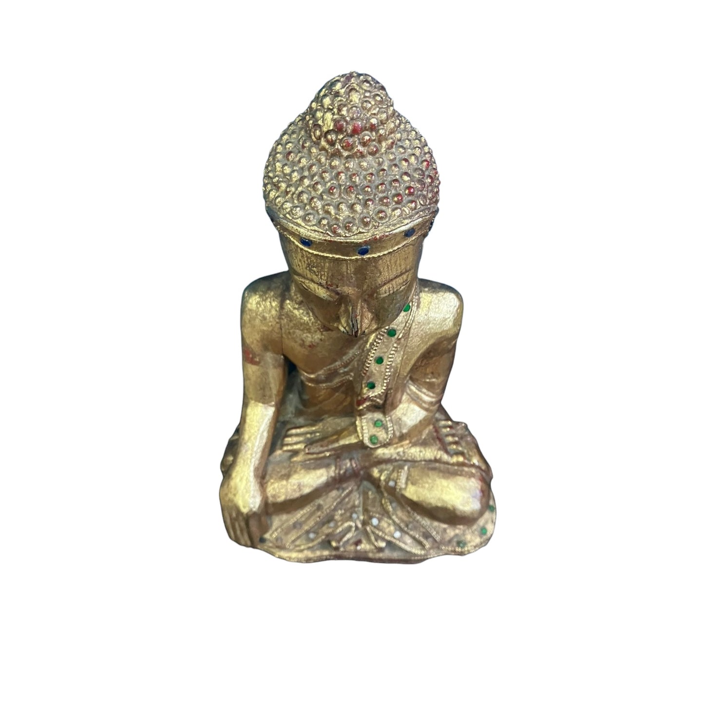 Statua Buddha Tailandese Legno