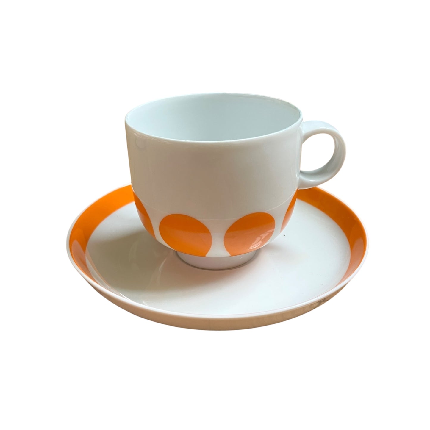 Servizio Rosenthal Studio Line Anni ‘70 Pois Arancione
