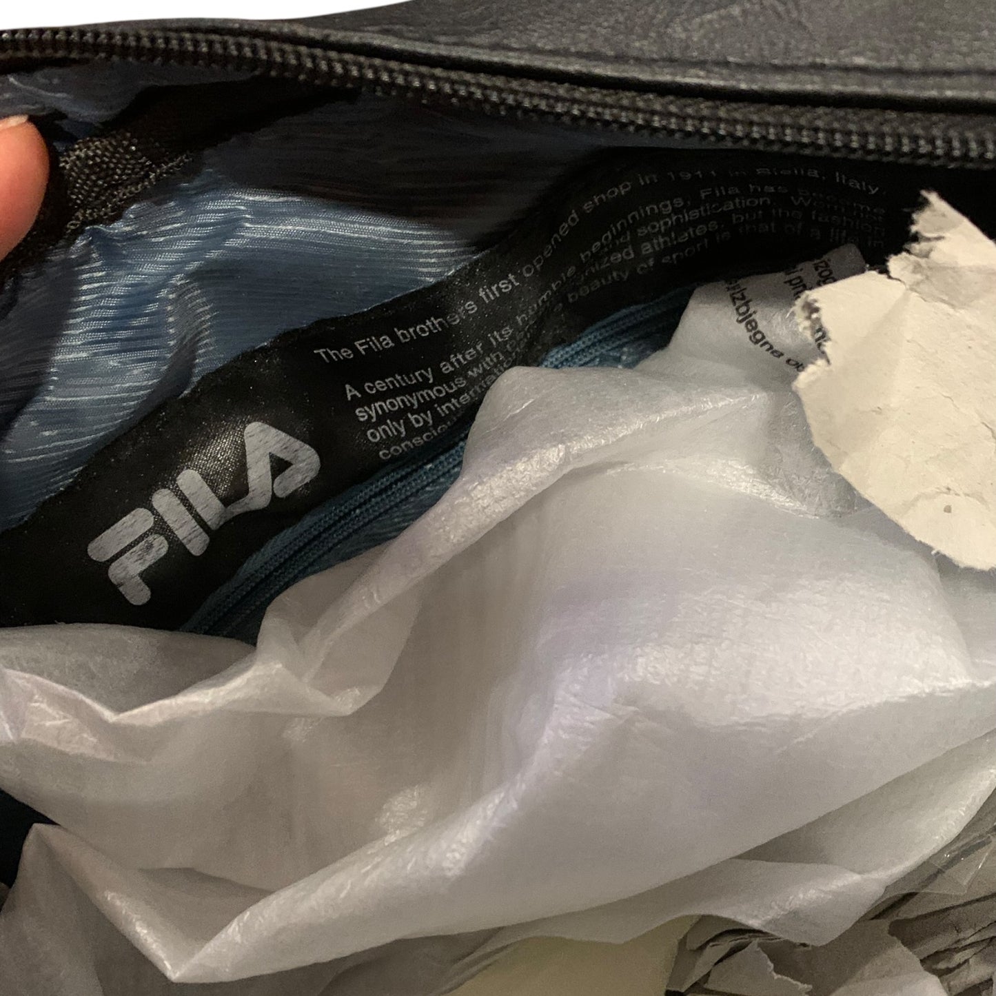 Borsa Donna Fila Ecopelle Nero