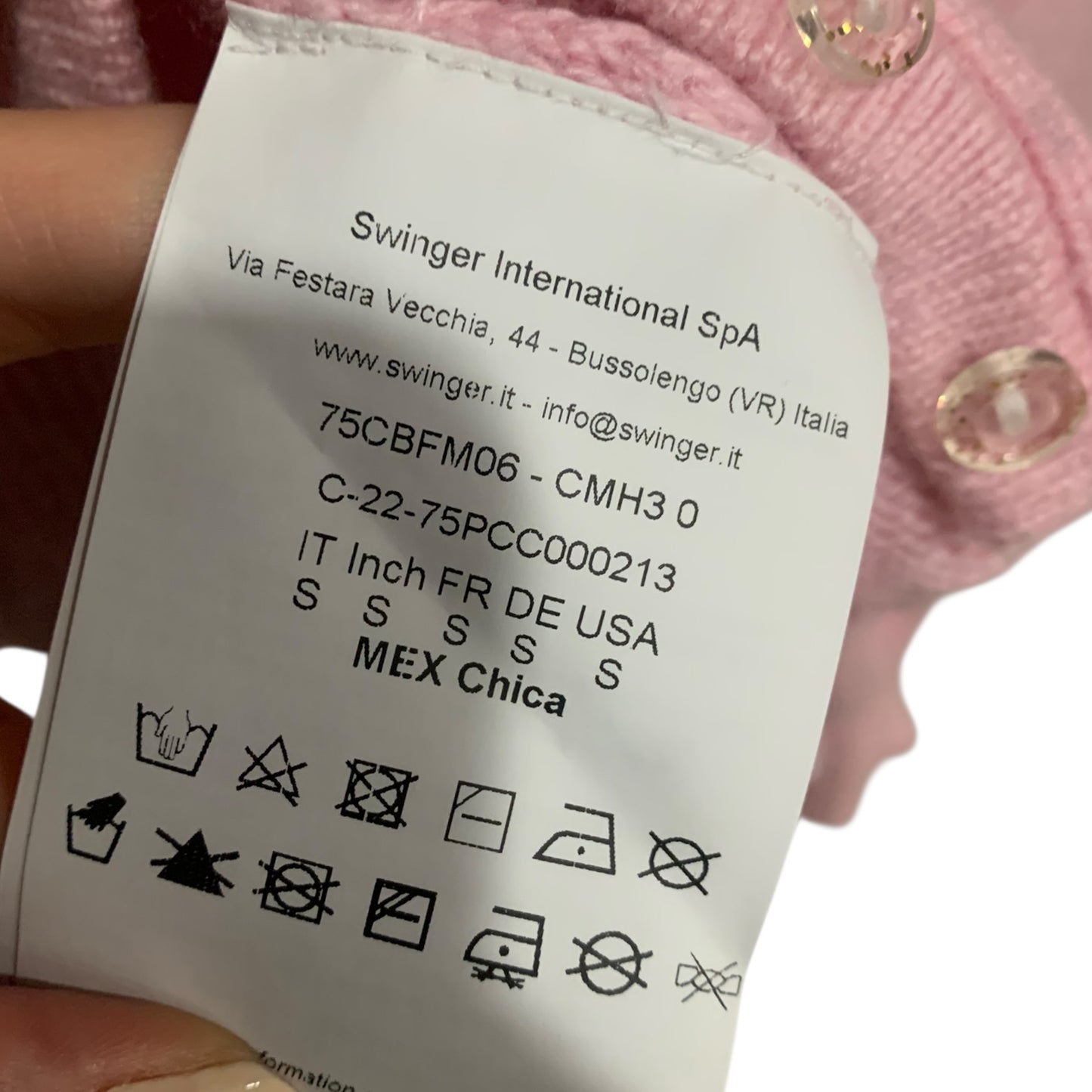 Cardigan Donna Chiara Ferragni Rosa