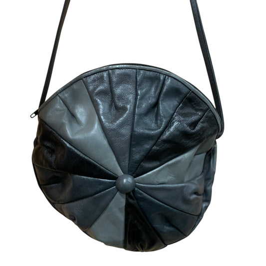 Borsa Tracolla Vintage Pelle Rotonda