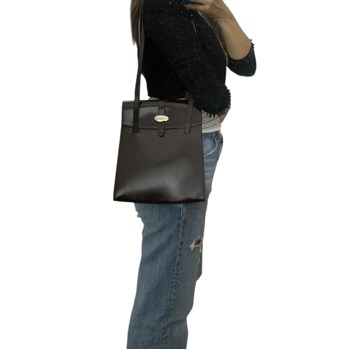 Borsa Tracolla Vintage Furla Pelle