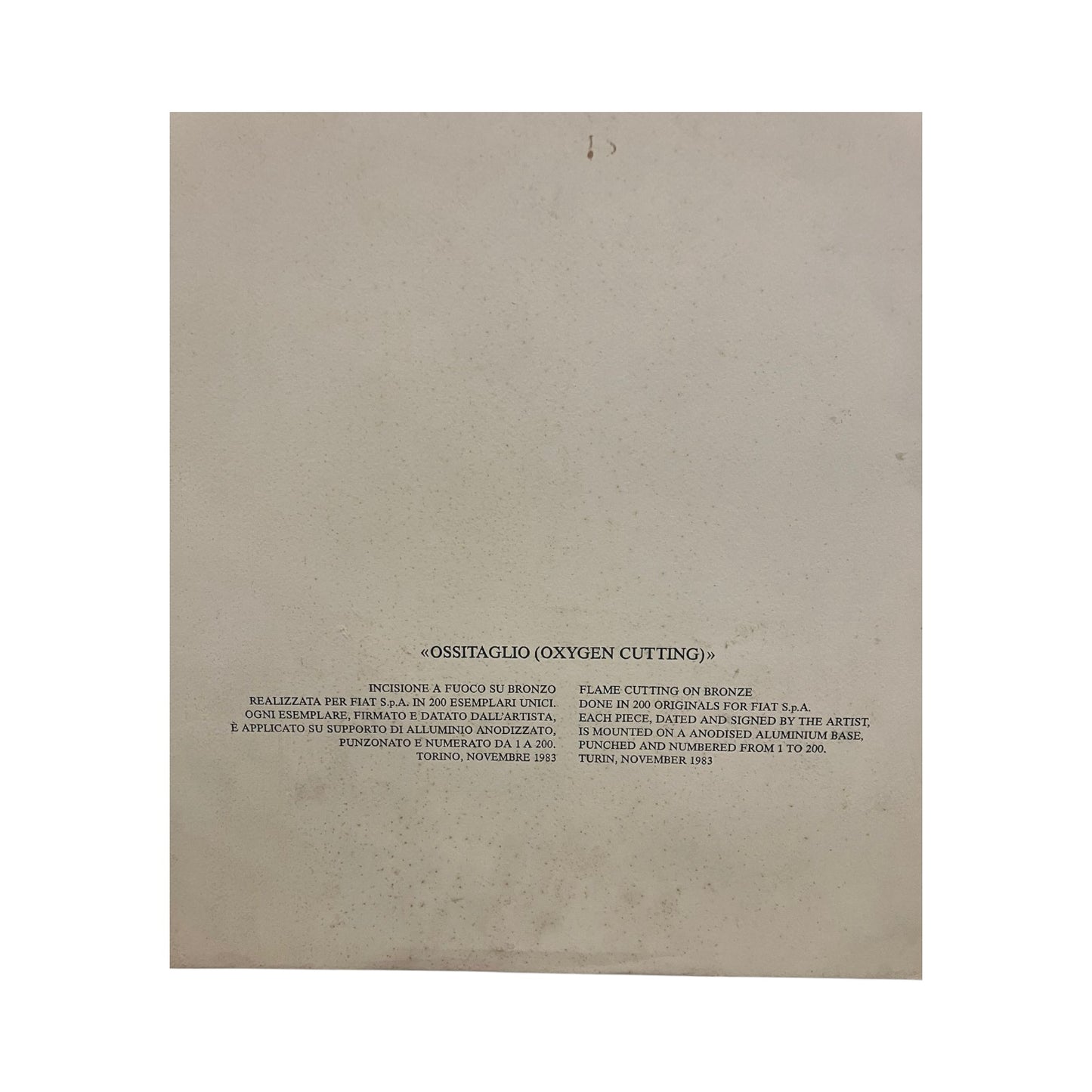 Quadro Multiplo Angelo Bozzola
