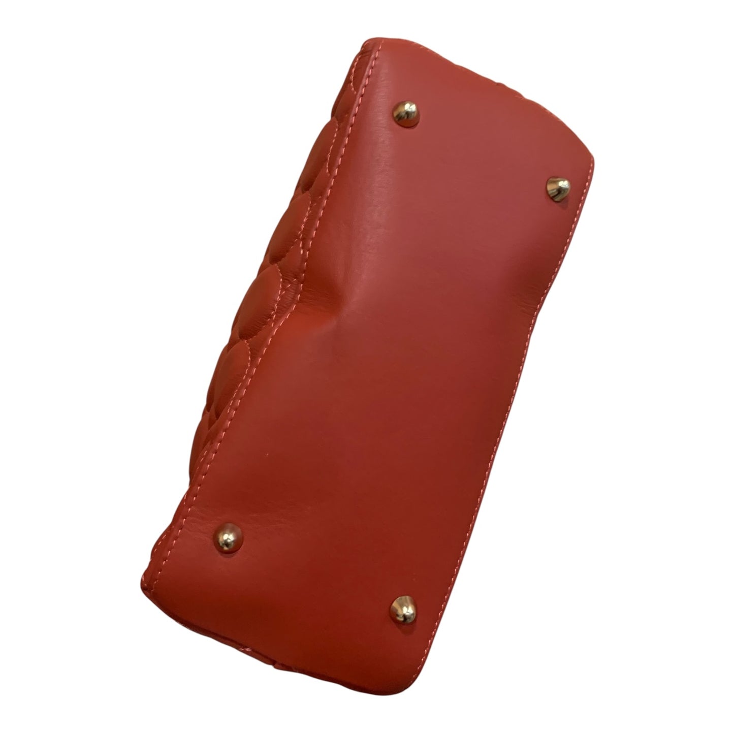 Borsa Tracolla Vera Pelle Trapuntata Bordeaux