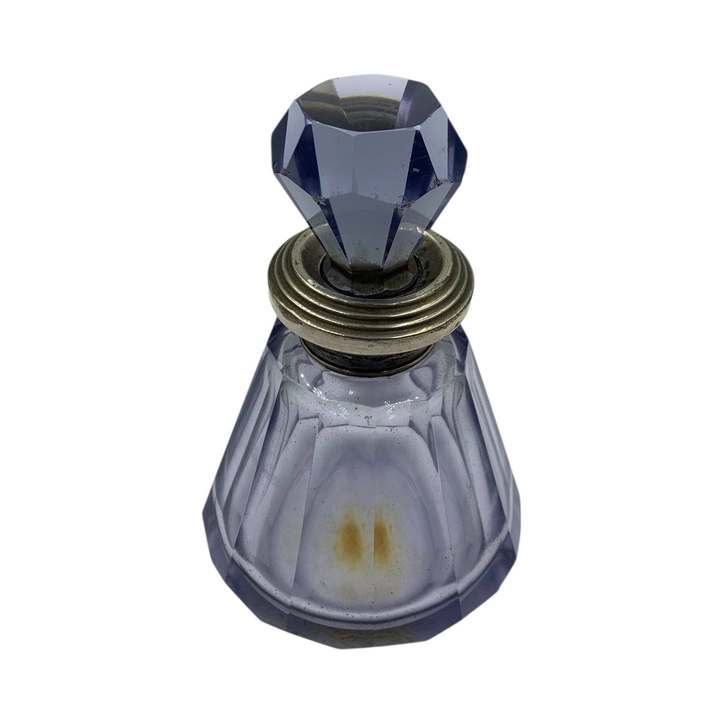 Boccetta Profumo Vintage Cristallo e Argento