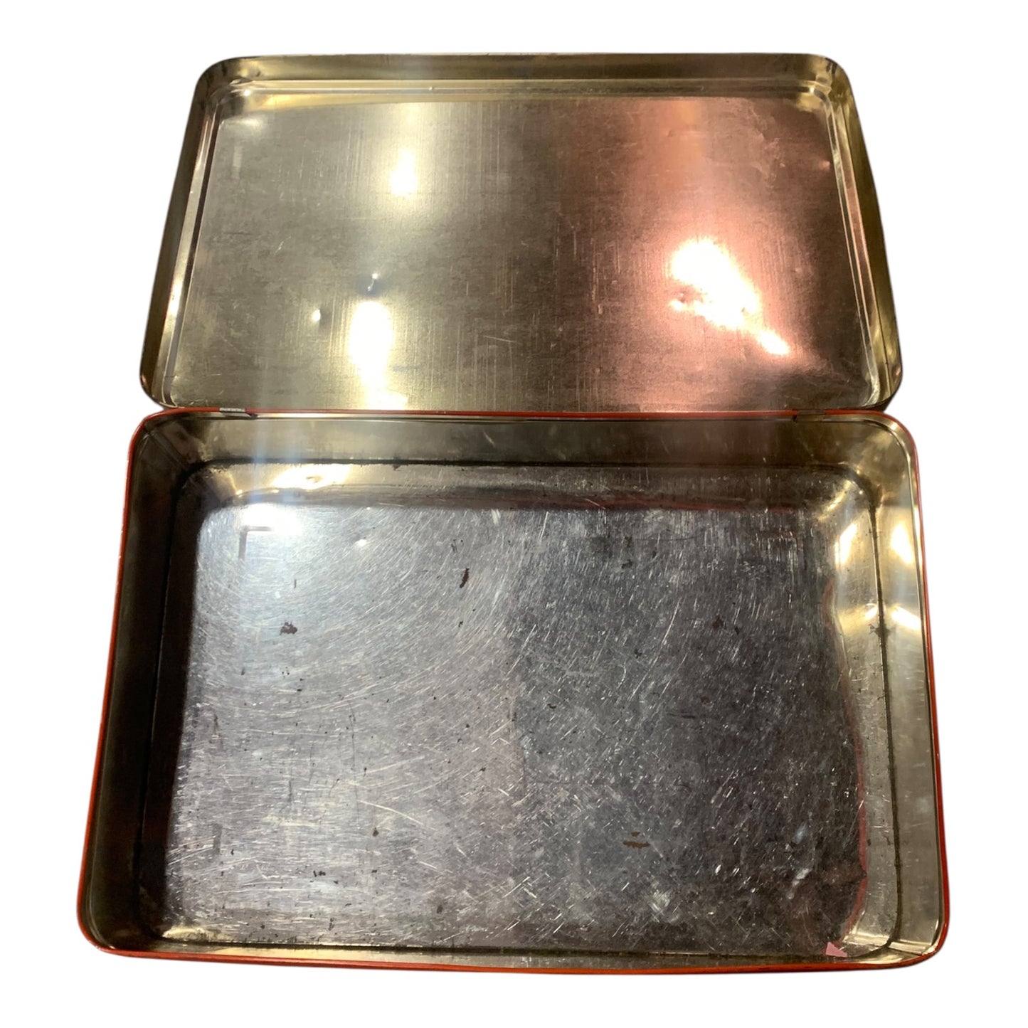 Scatola Latta Vintage Fiori