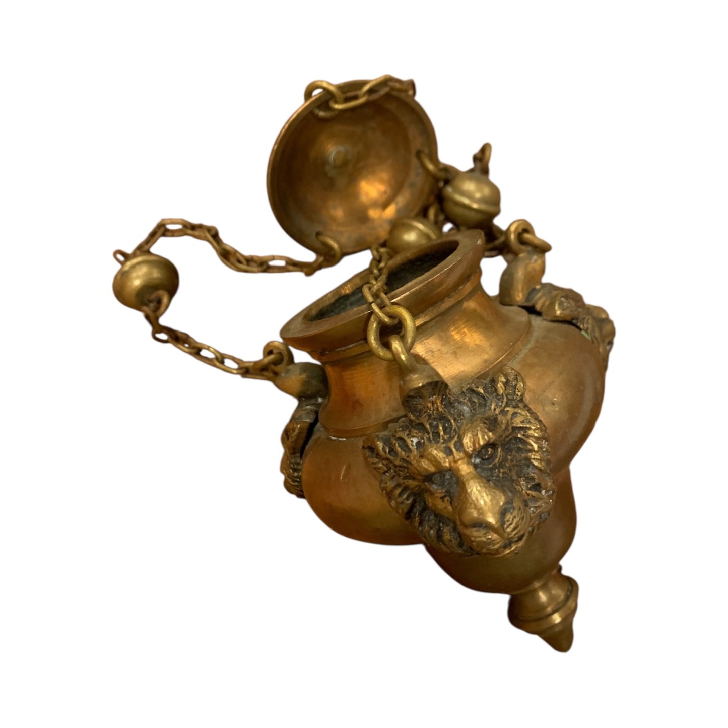 Porta Incenso Vintage Ottone