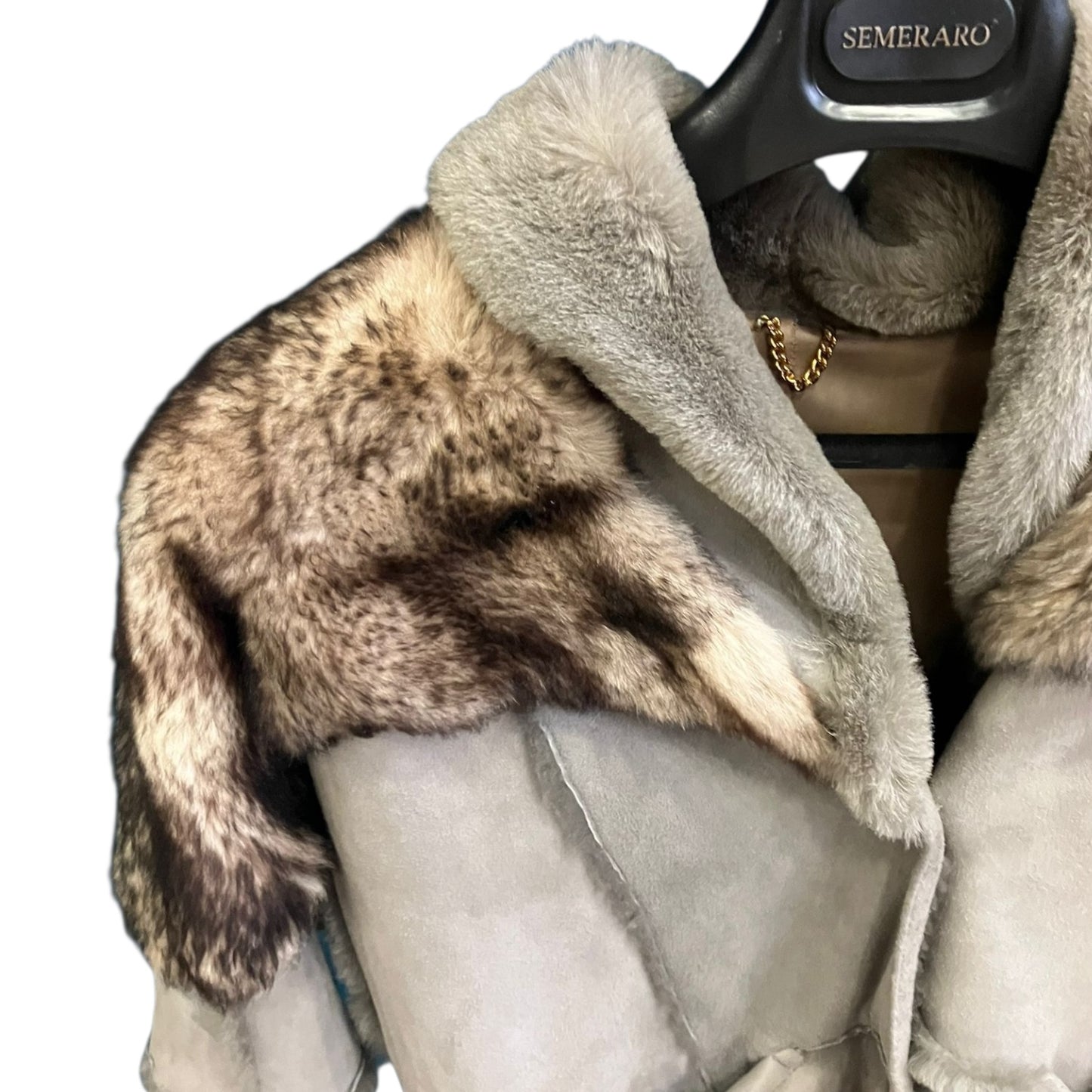 Giacca Montone Shearling Vintage
