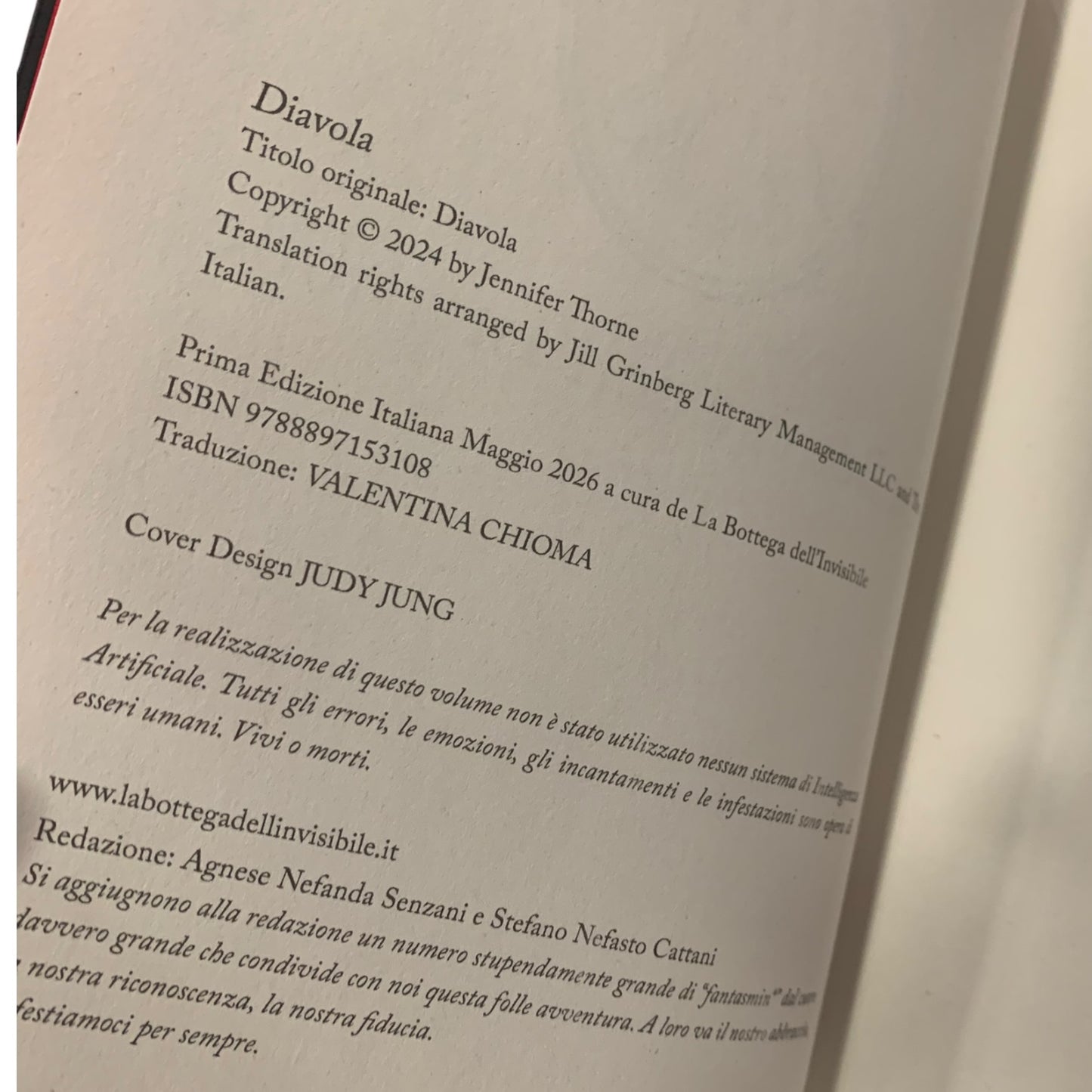 Libro Diavola