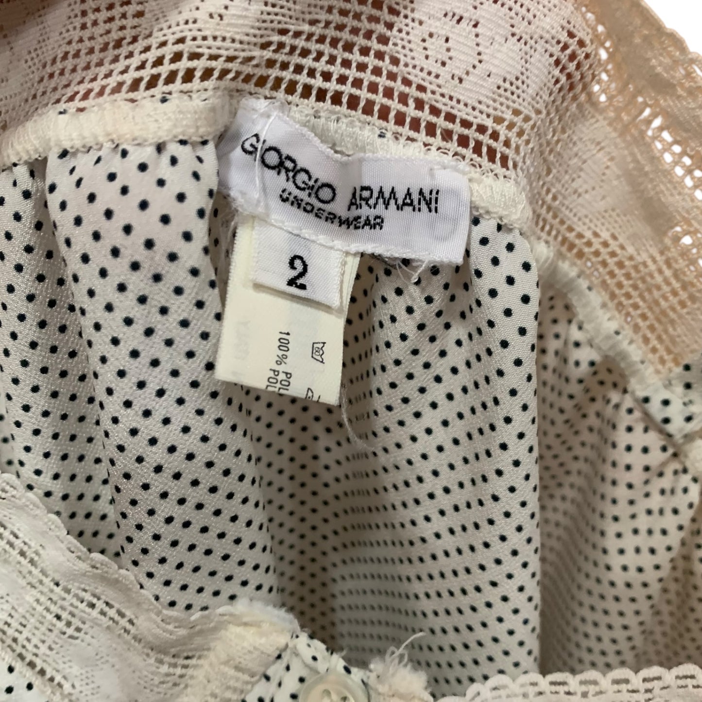 Sottoveste Donna Vintage Giorgio Armani