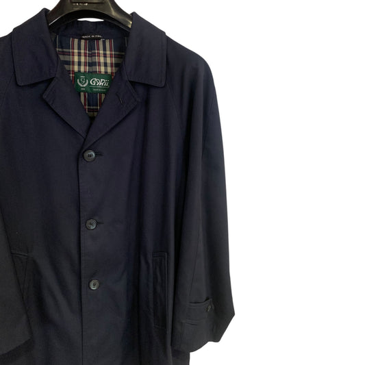 Trench Vintage Blu Navy
