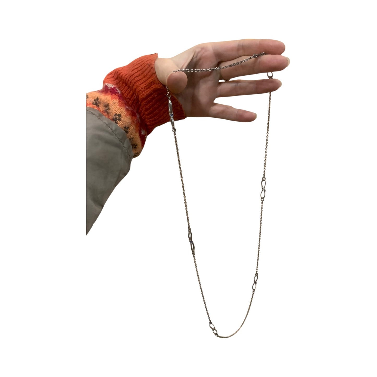 Collana vintage con simboli infiniti