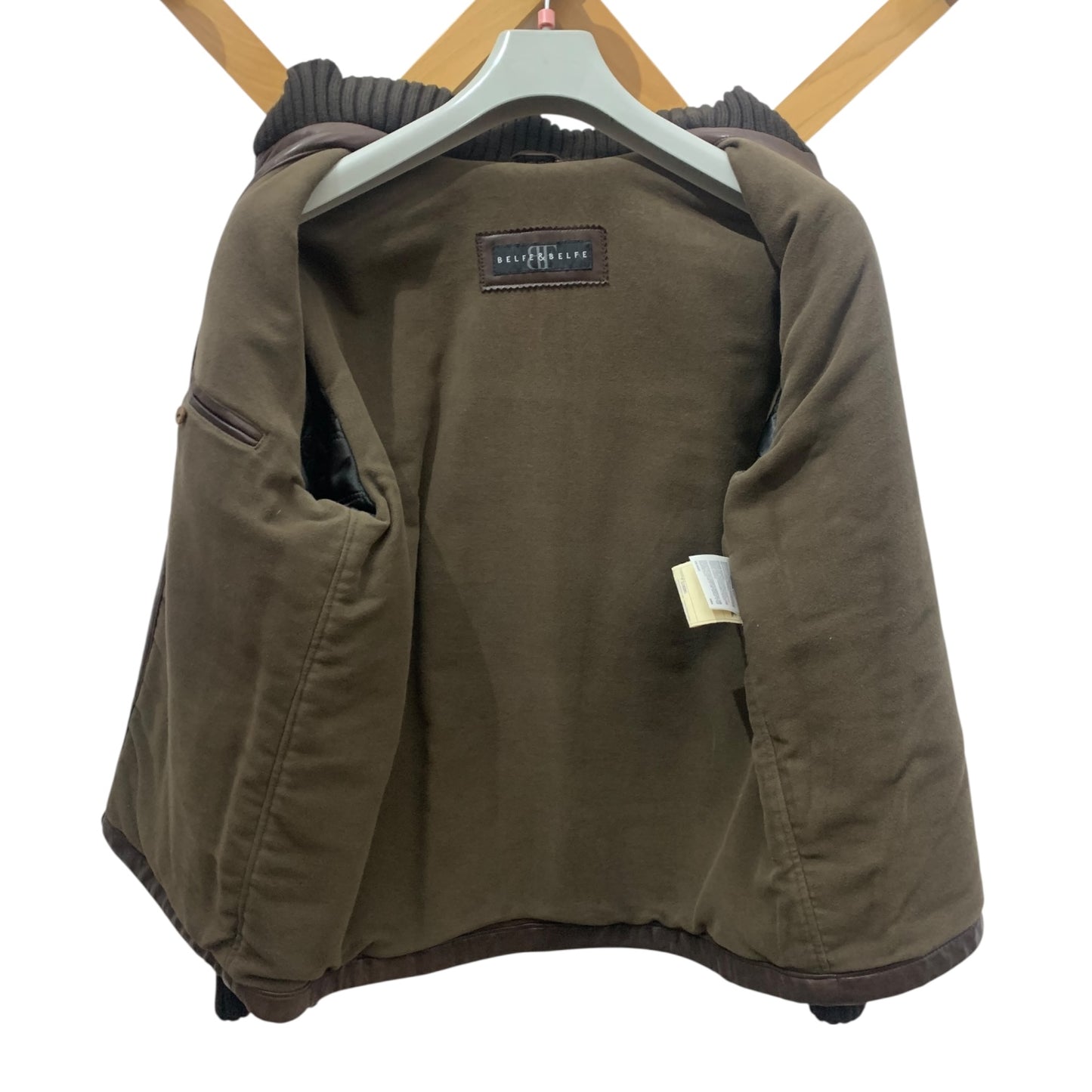 Giacca Uomo Belfe&Belfe Pelle Vintage