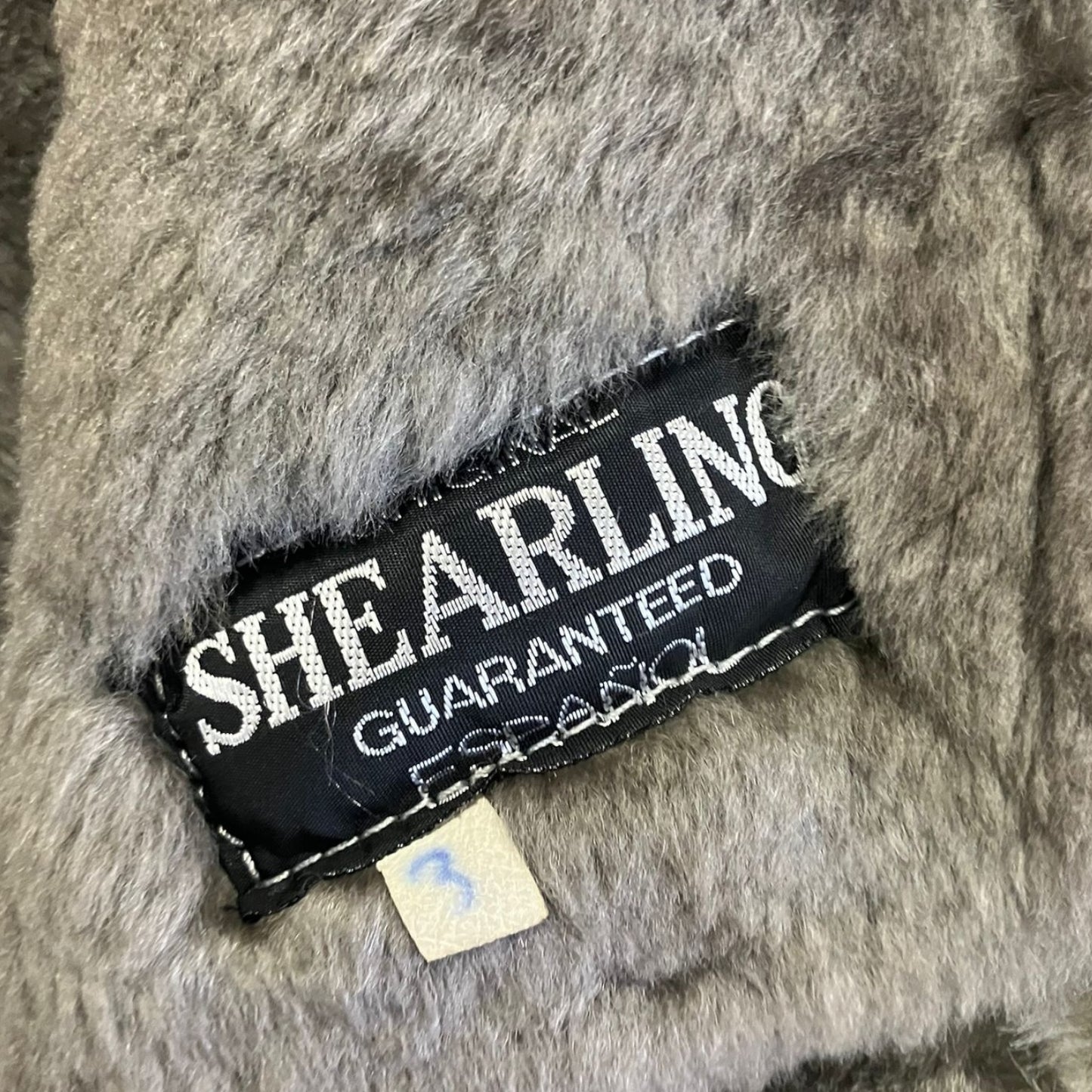 Giacca Montone Shearling Vintage