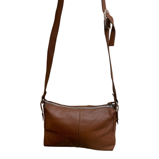 Borsa Tracolla Pelle Marrone