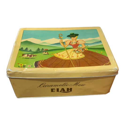 Scatola Latta Vintage Caramelle Elah
