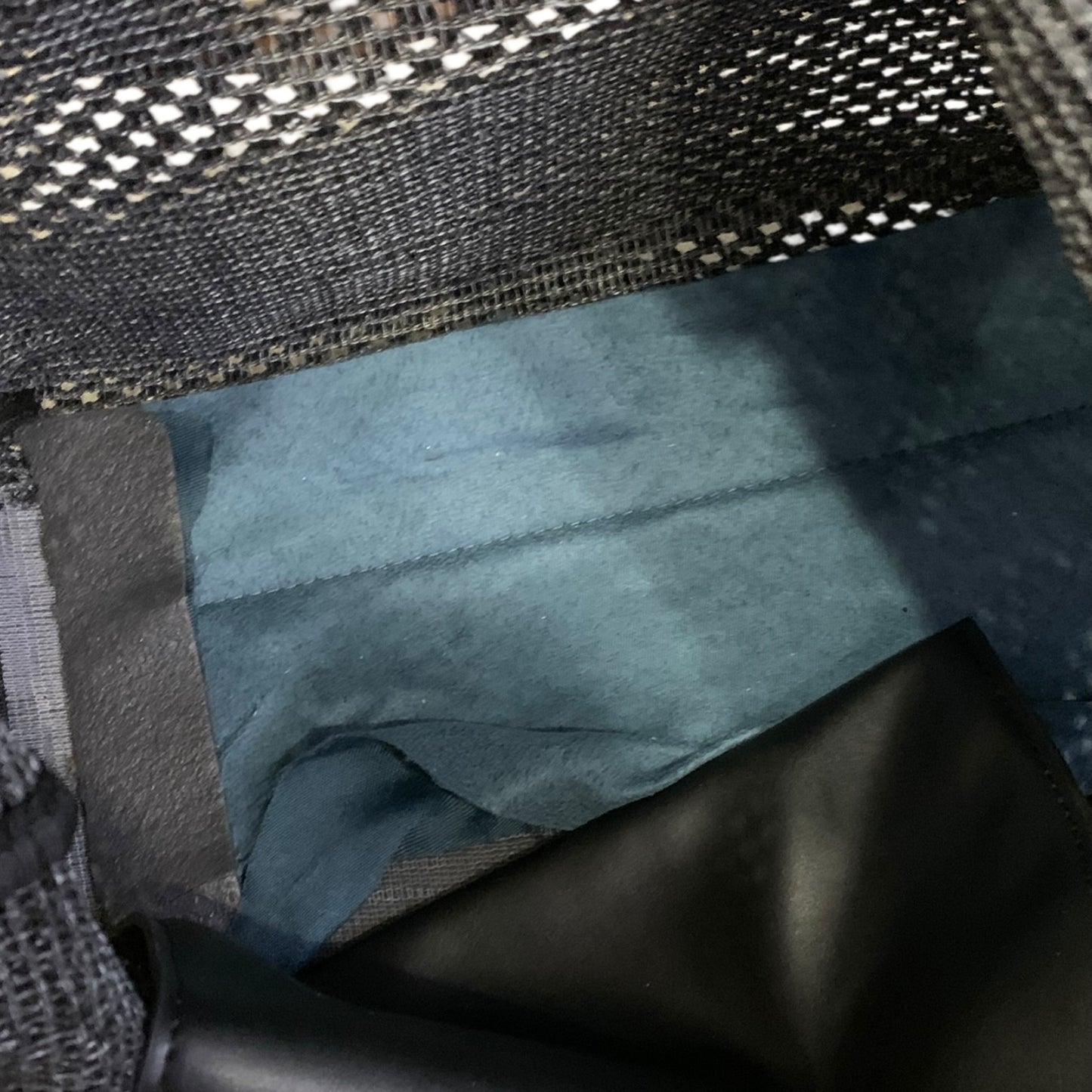 Borsa Paglia Manico Tipo Bamboo