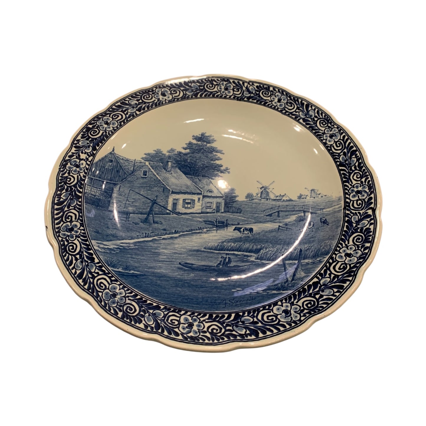 Piatto Vintage Delft