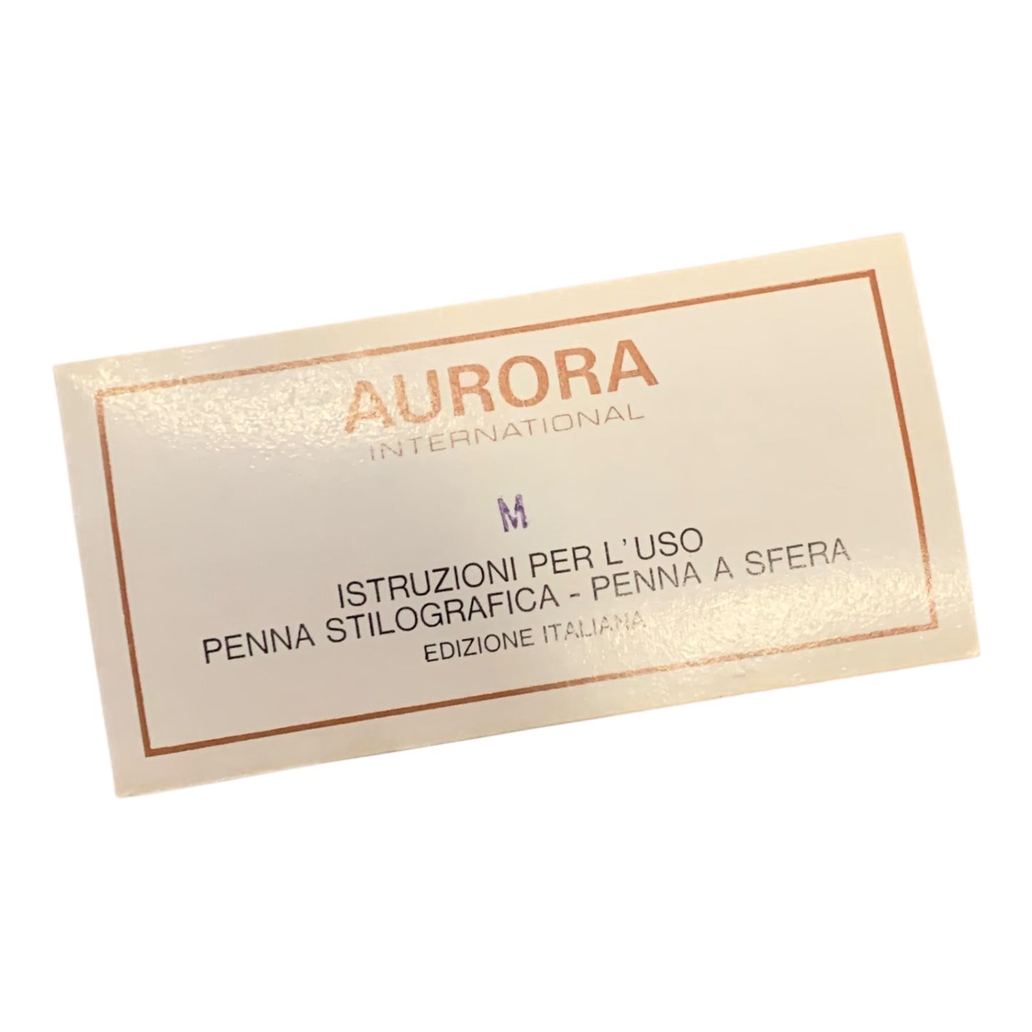 Penna Stilografica Aurora Marco Polo