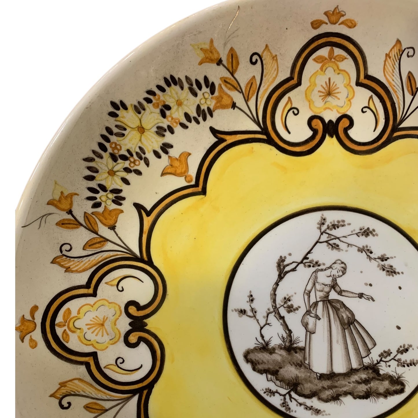 Piatto C.I.A. Manna Ceramica primi del 900