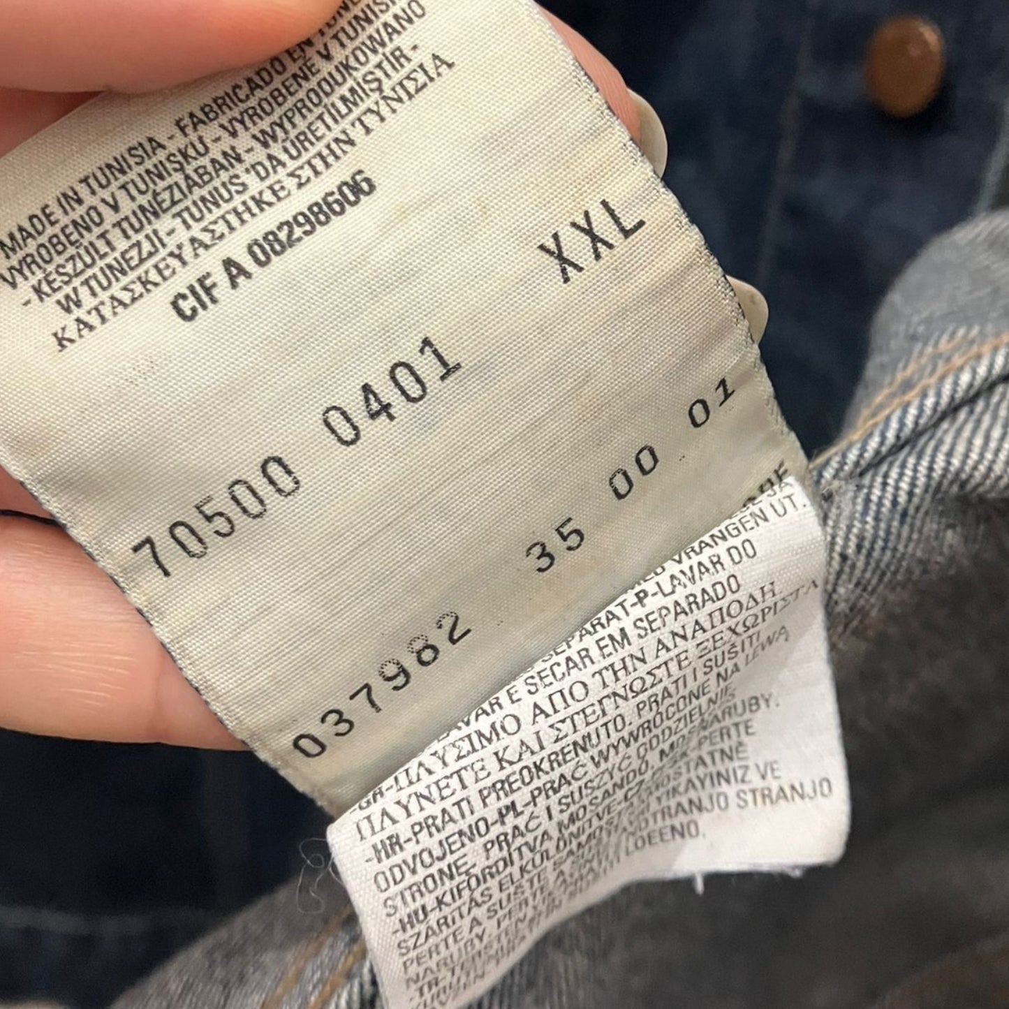 Giacca Jeans Vintage Levi’s