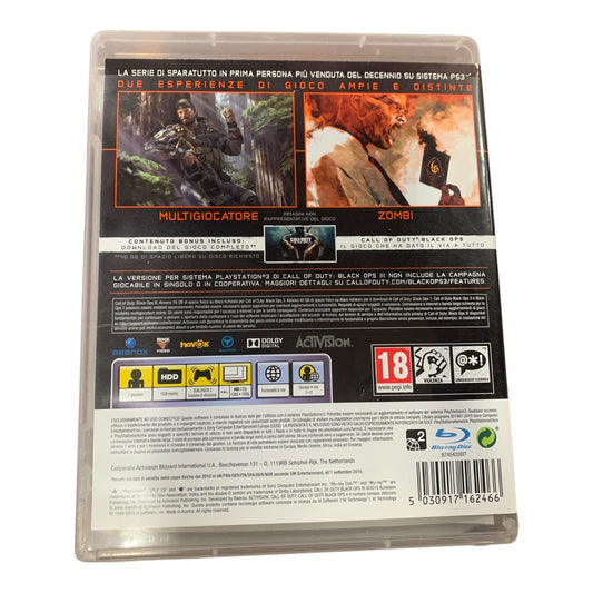 Gioco Play Station 3 Call Of Duty