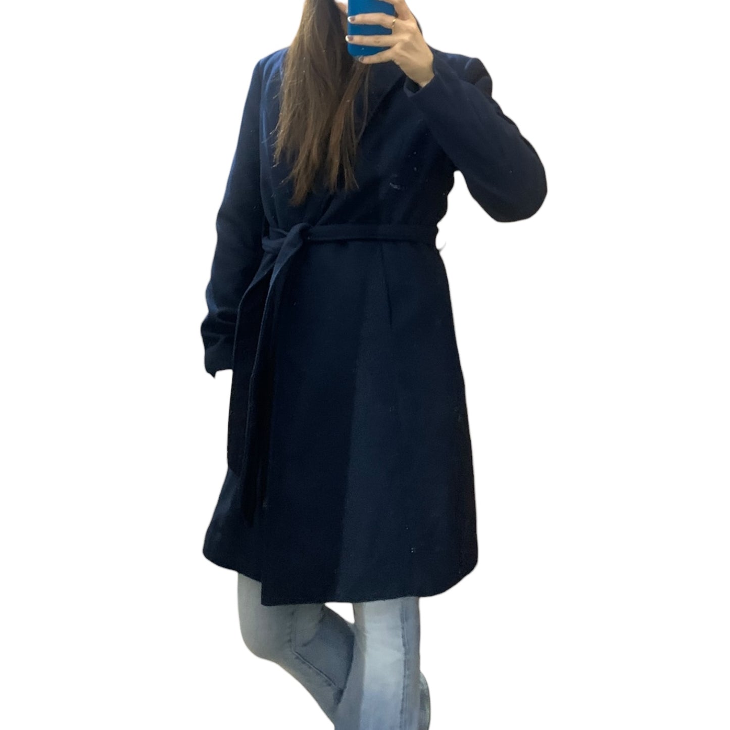 Cappotto Donna Nuna Lie Blu Notte