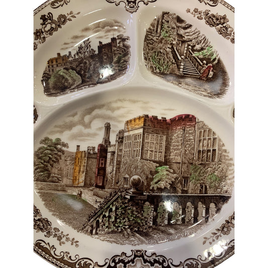 Piatto Antipastiera Ceramica Inglese Vintage