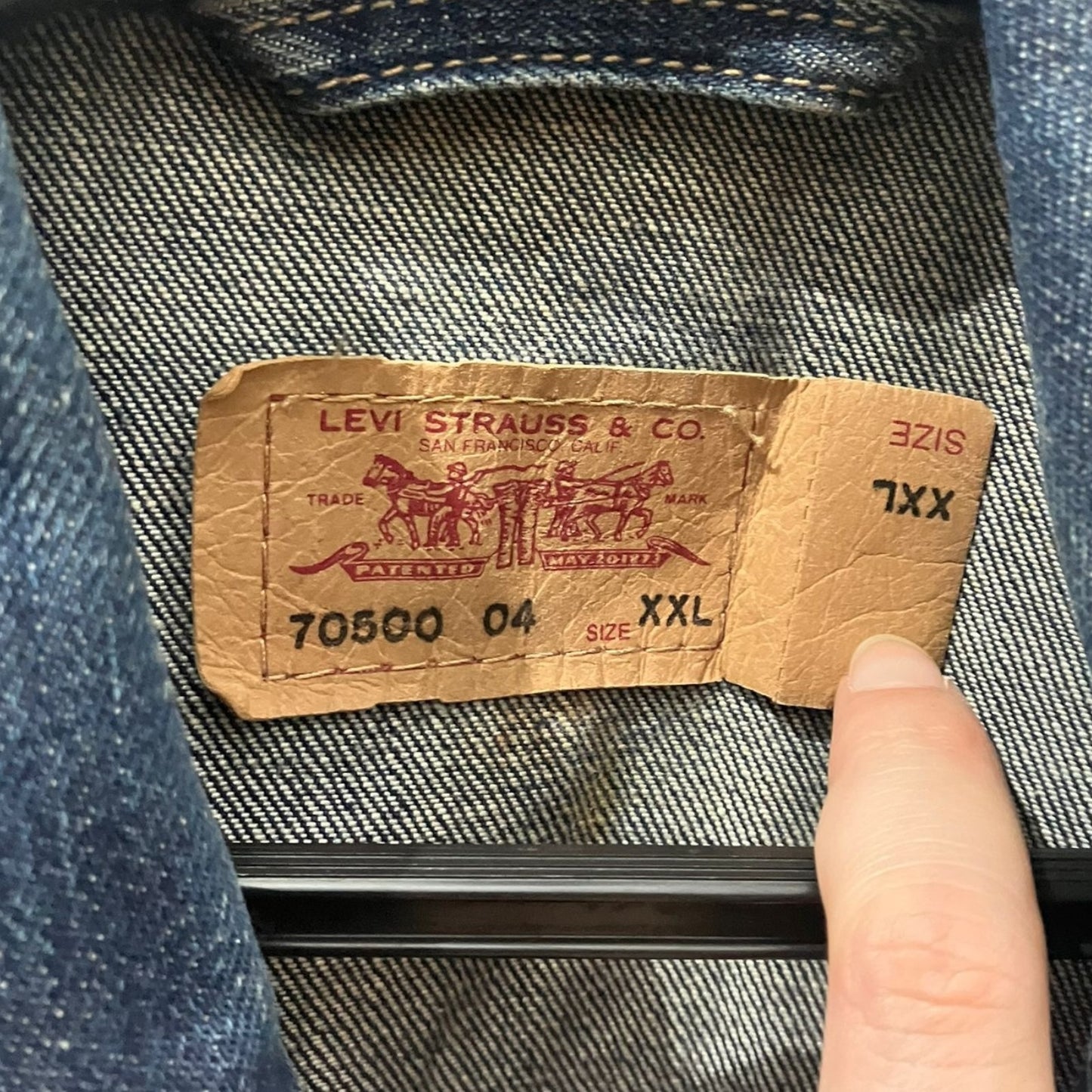 Giacca Jeans Vintage Levi’s
