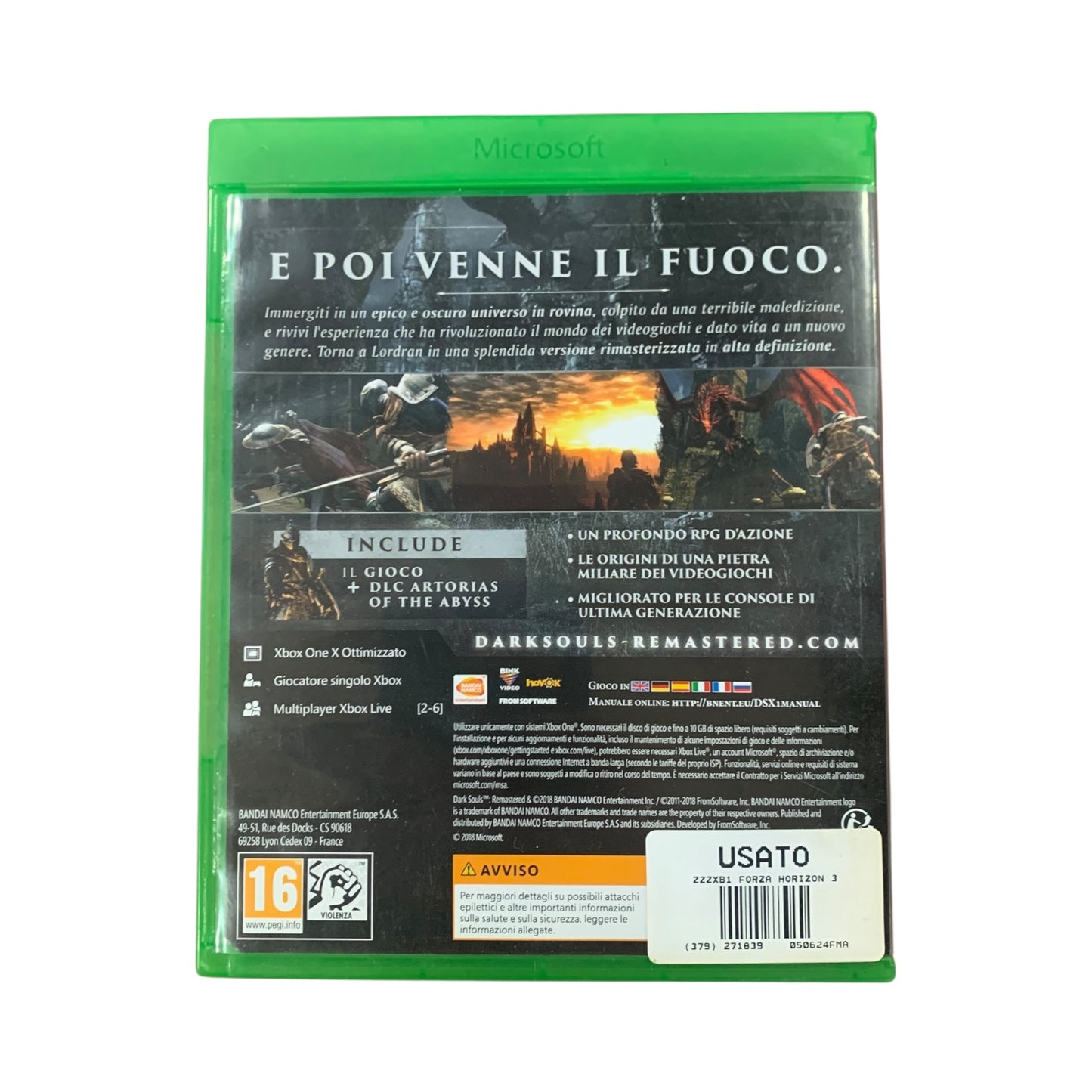 Gioco Xbox One Dark Souls