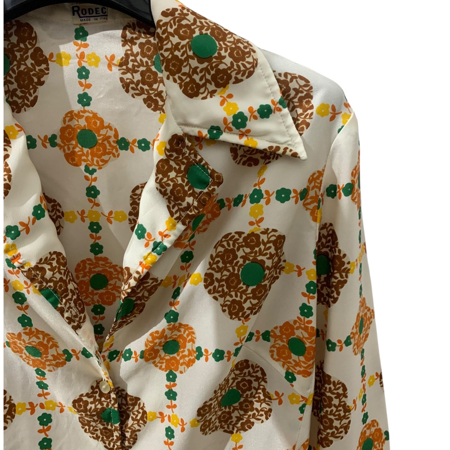 Camicia Donna Vintage Anni 70 Rodec