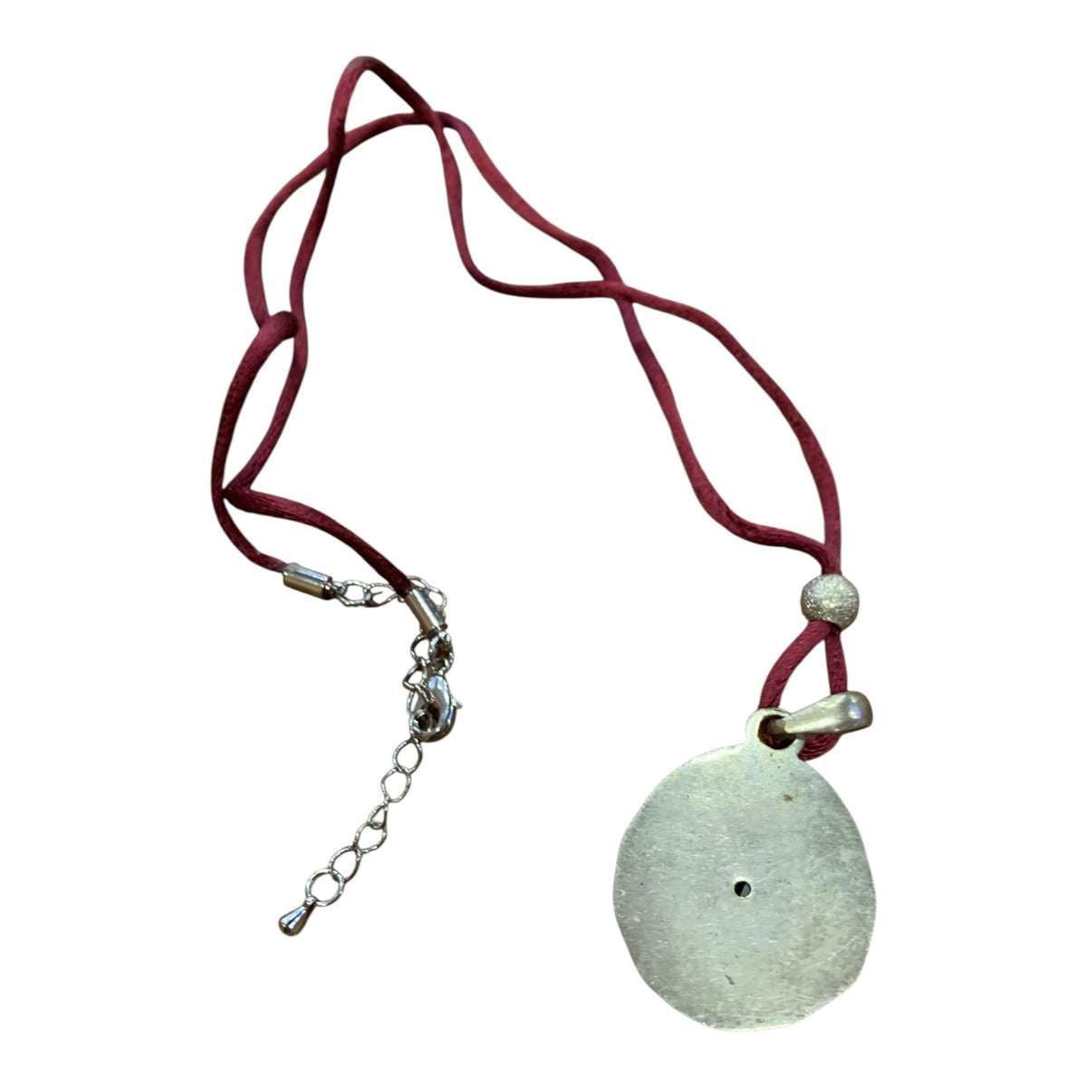Collana Vintage Ciondolo Pietra Dura