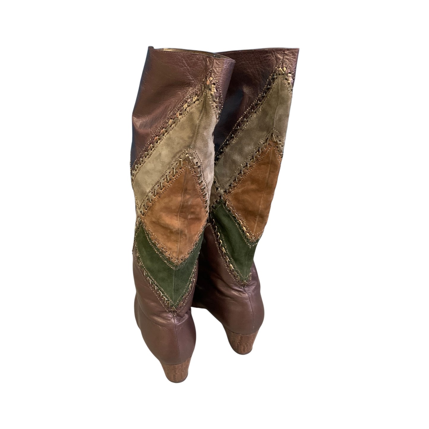 Stivali donna Vintage Pelle