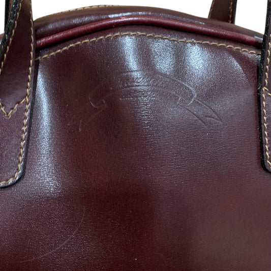 Borsetta Donna Vintage Pelle Borgogna