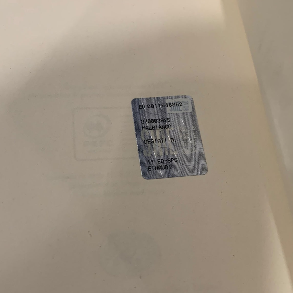 Libro Malbianco