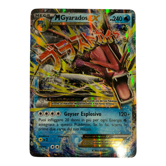 Carta Pokemon M Gyarados Ex