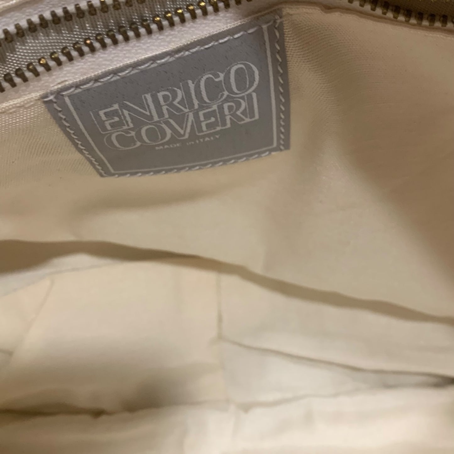 Borsa Tracolla Vintage Enrico Coveri Pelle