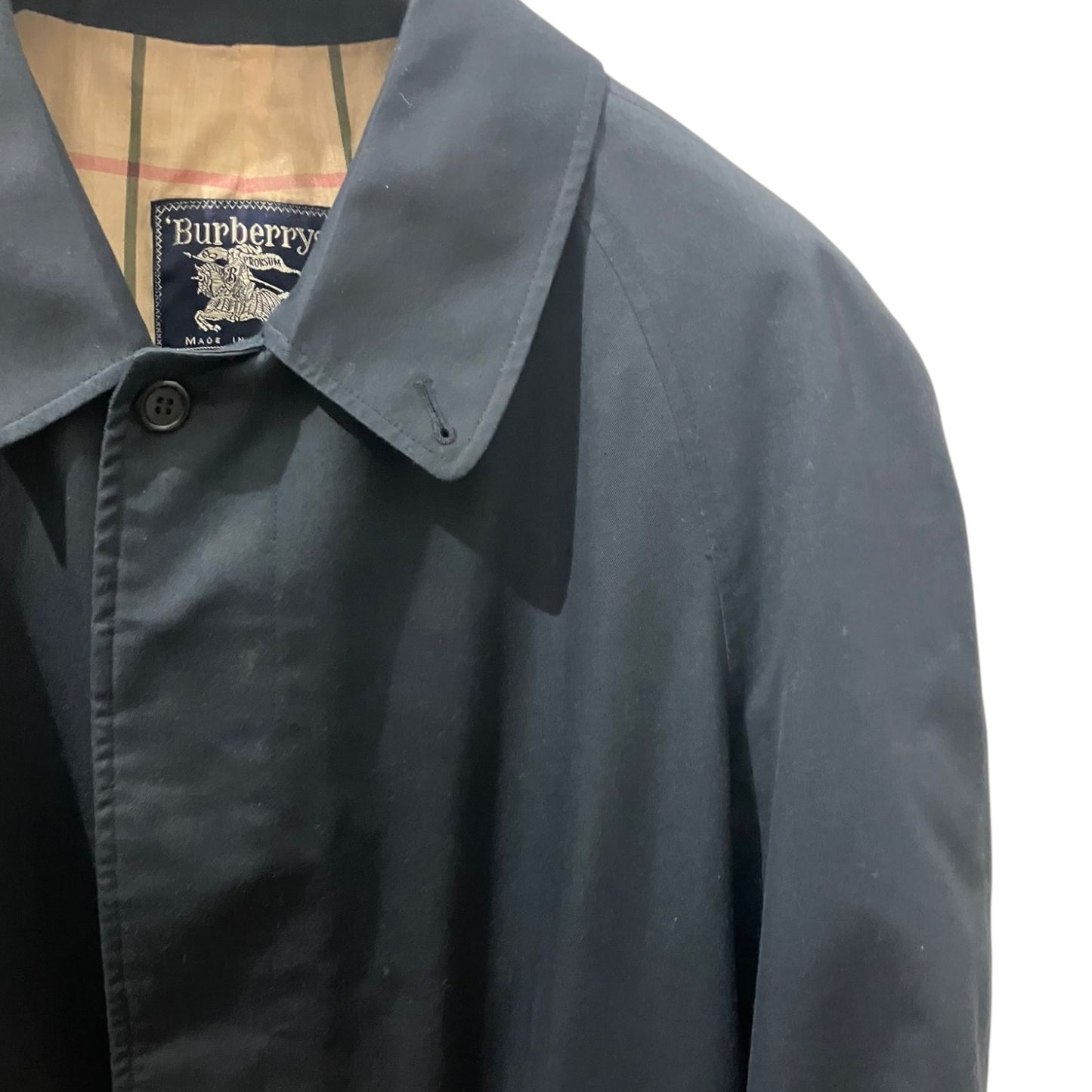 Trench Burberry Vintage Blu