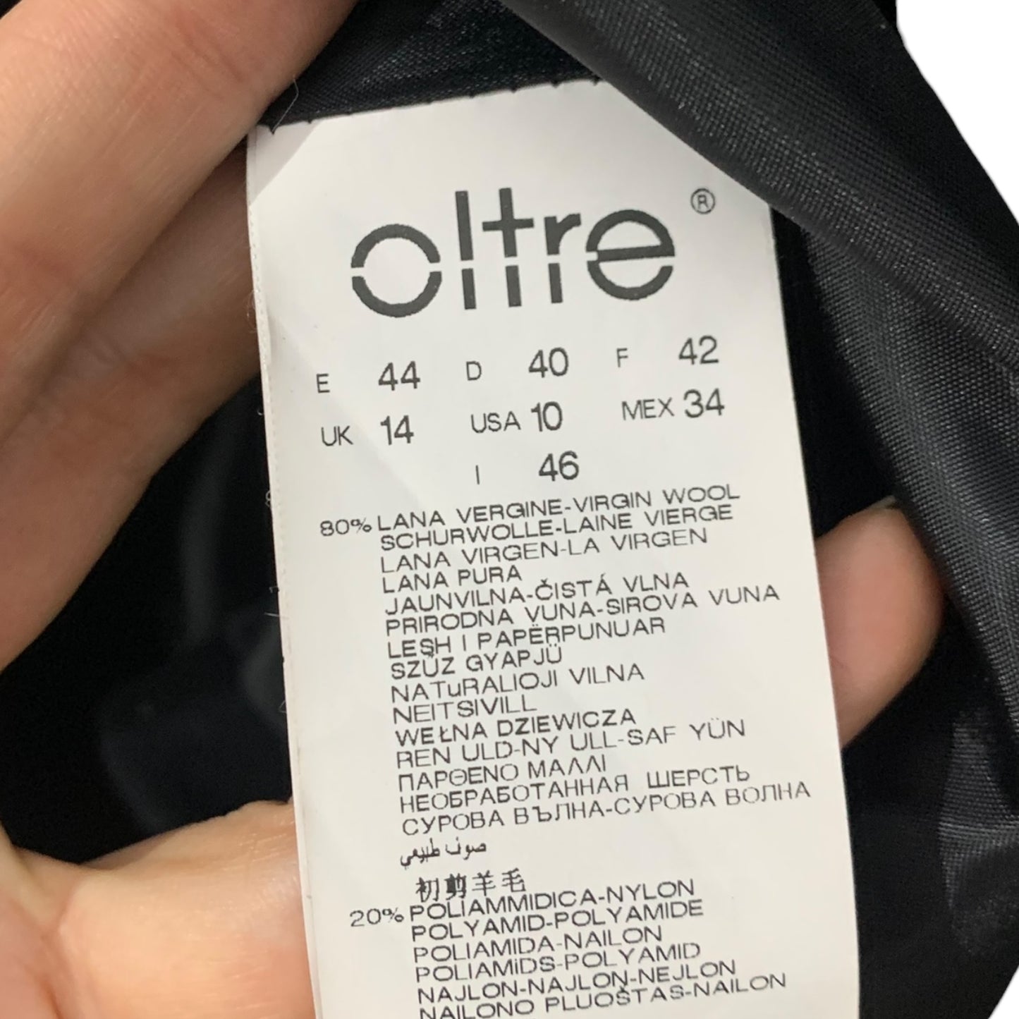 Cappotto Donna Oltre Misto Lana