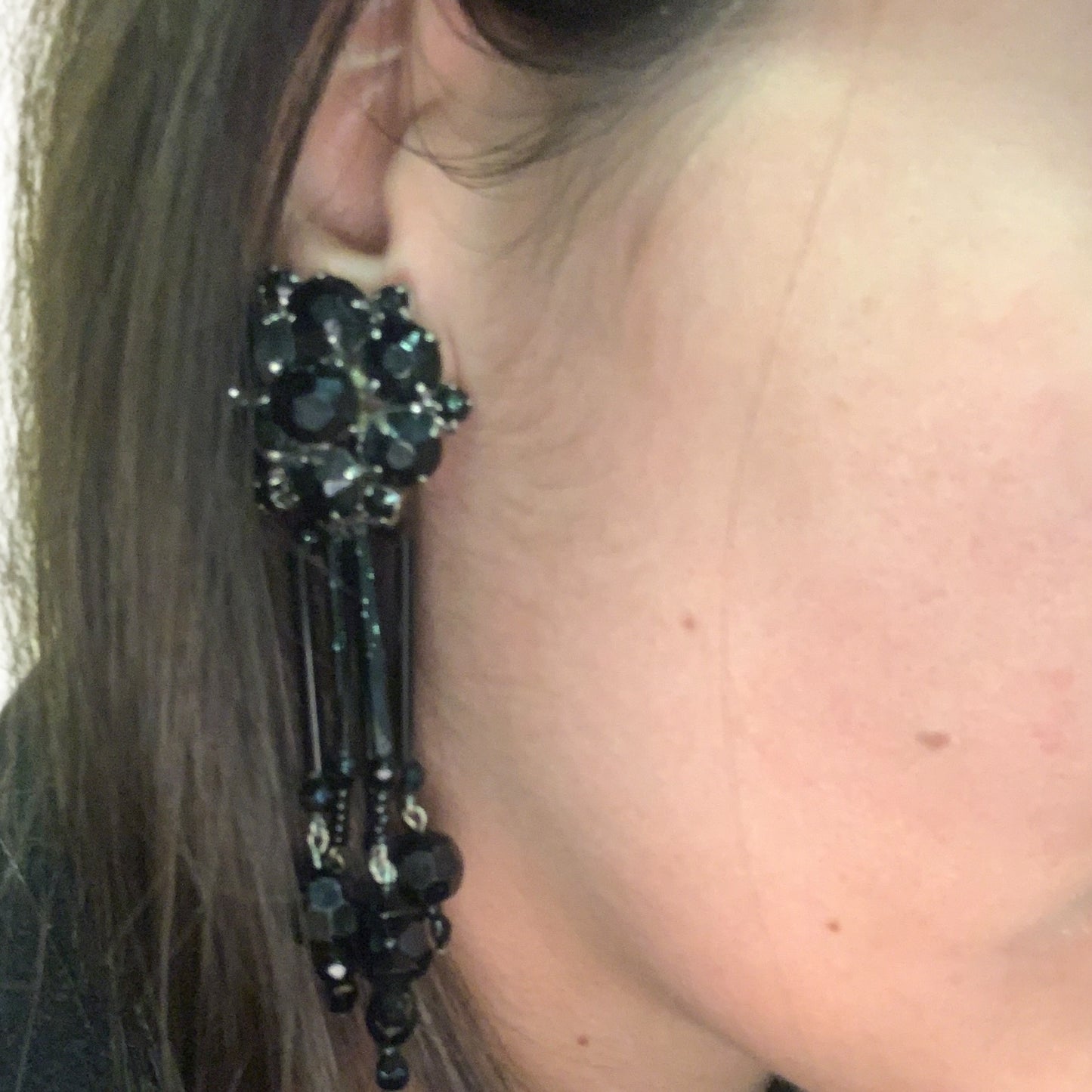 Orecchini Clip Vintage Firmati Weiss