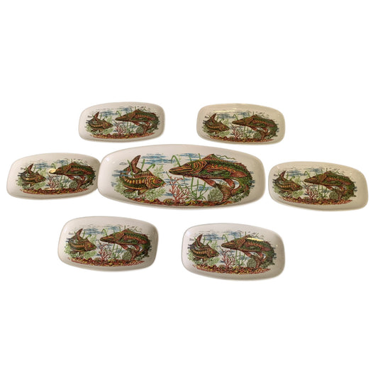Servizio Piatti Pesce Art Elaboration