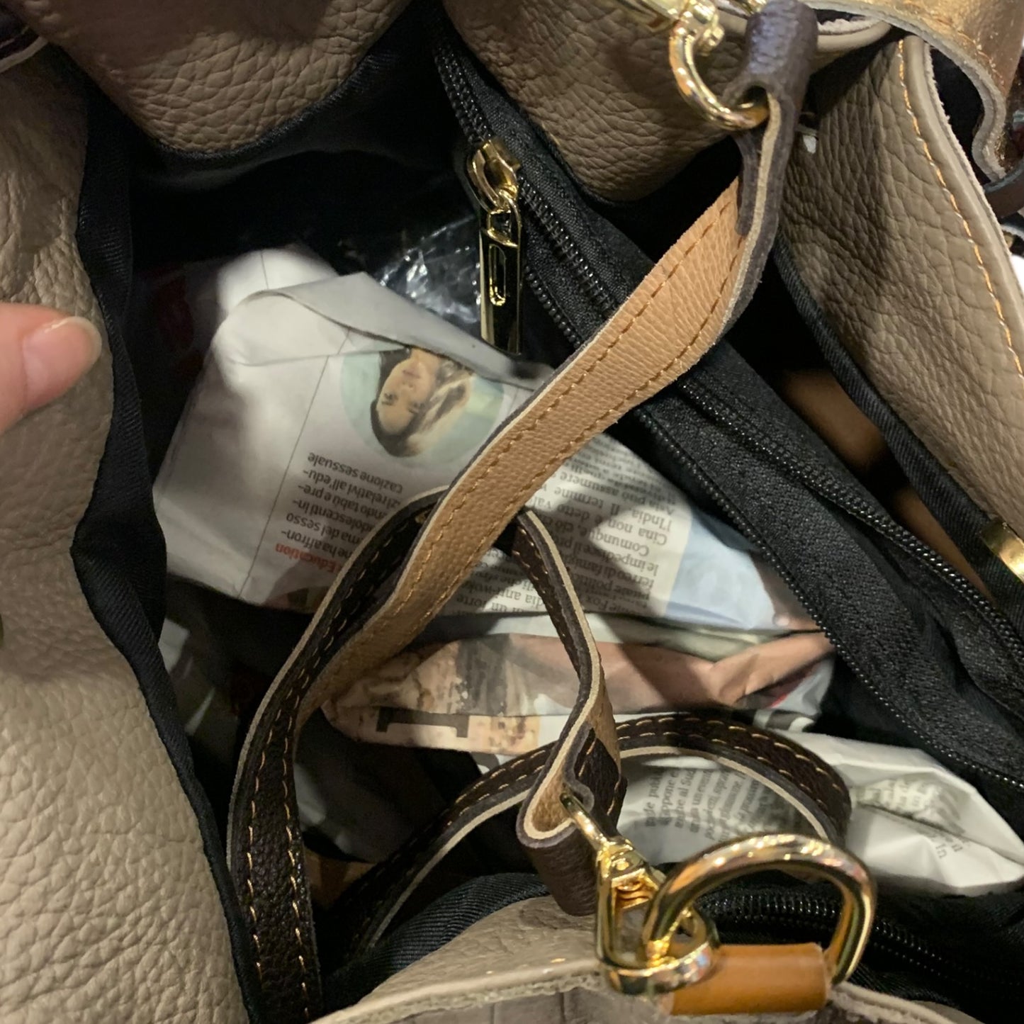 Borsa Donna Pelle Bagly