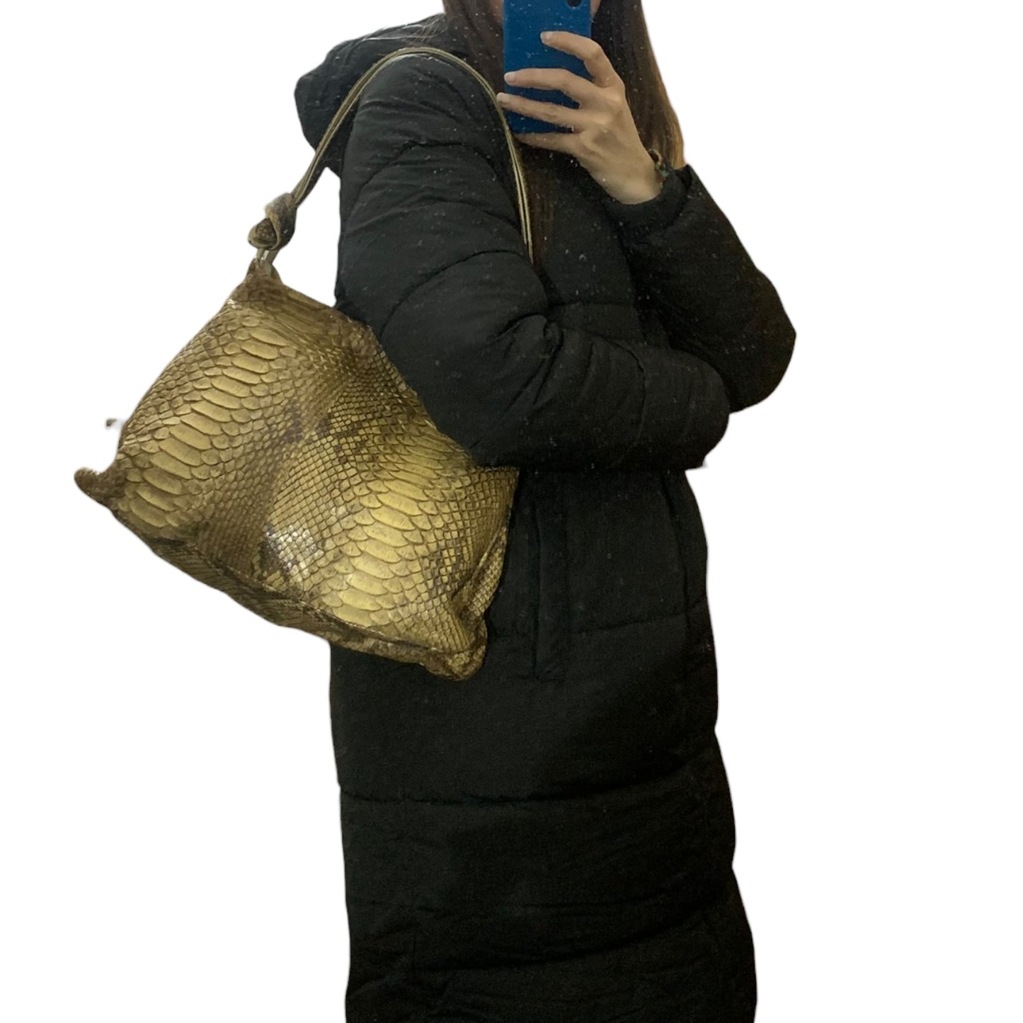 Borsa Donna Vintage Pelle Pitone