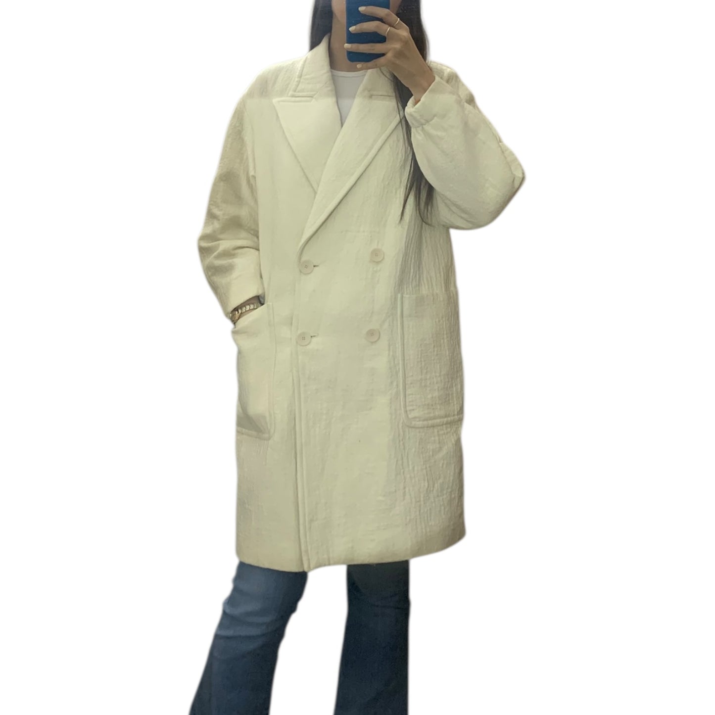 Cappotto Primaverile Zara Doppiopetto