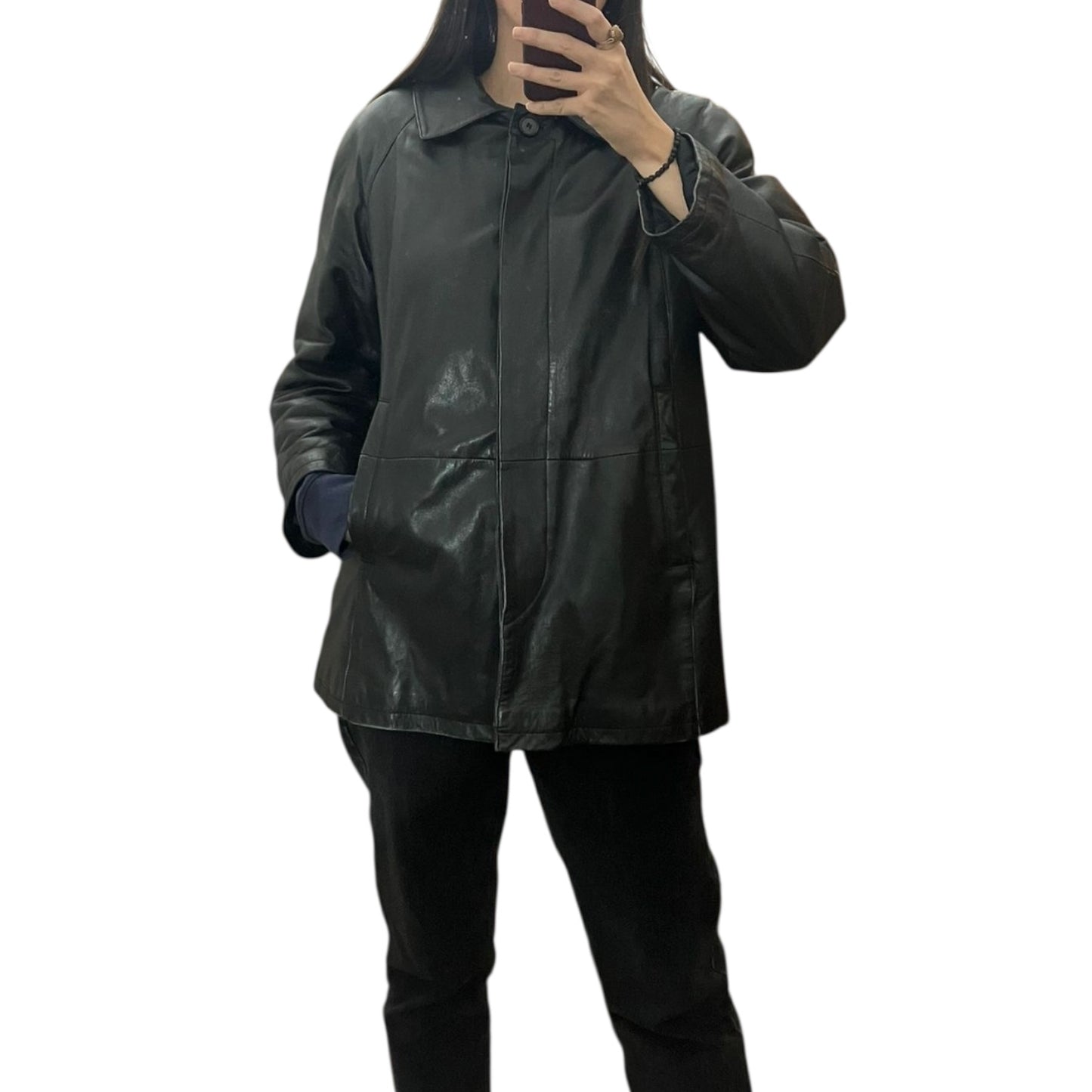 Giacca Pelle Vintage Conbipel