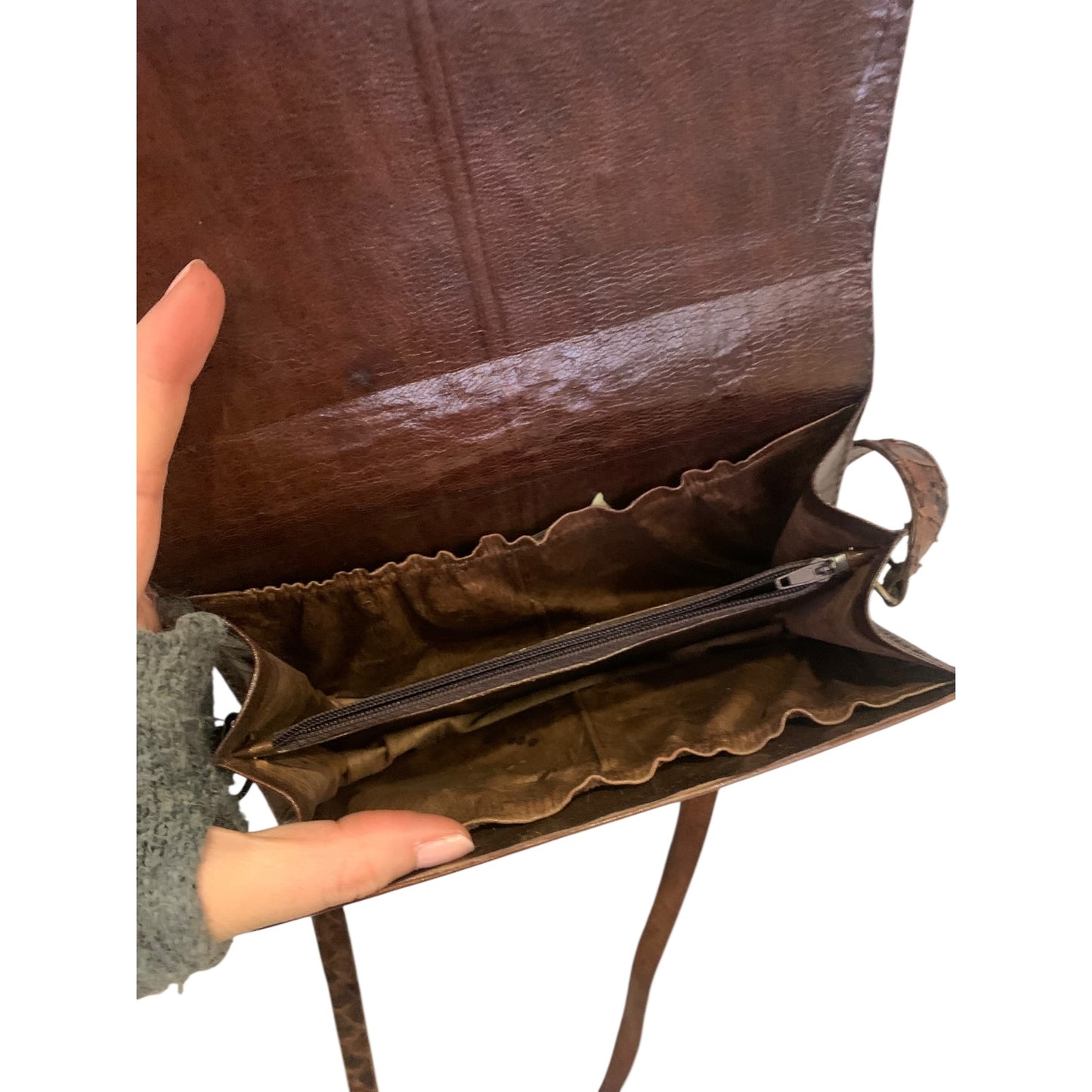 Borsetta Tracolla Vintage Pelle