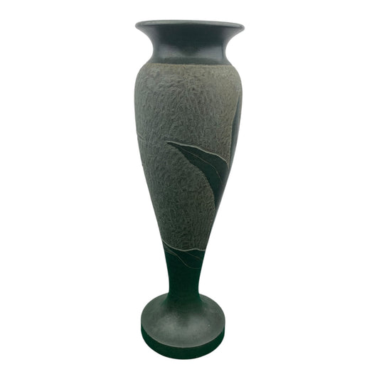 Vaso In Pietra Vintage Stile Art Deco